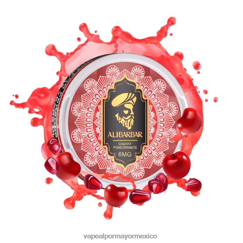 Vaporizador Desechable Precio granada cereza D4H84F62 ALIBARBAR bolsa de nicotina