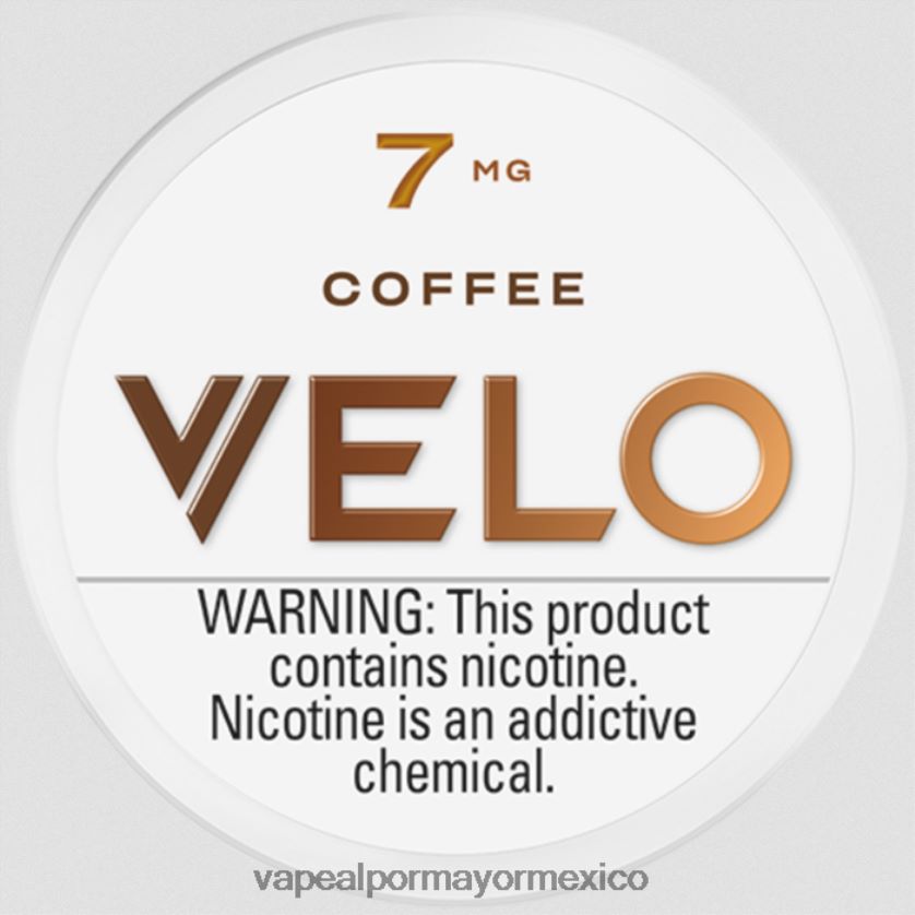 Vape Al Por Mayor Mexico café D4H84F51 VELO bolsa de nicotina 7 mg
