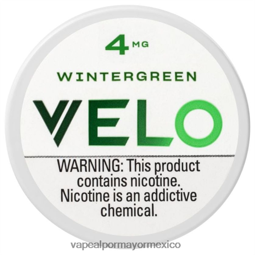 Vaporizador Desechable Por Mayor menta D4H84F39 VELO bolsa de nicotina 4 mg
