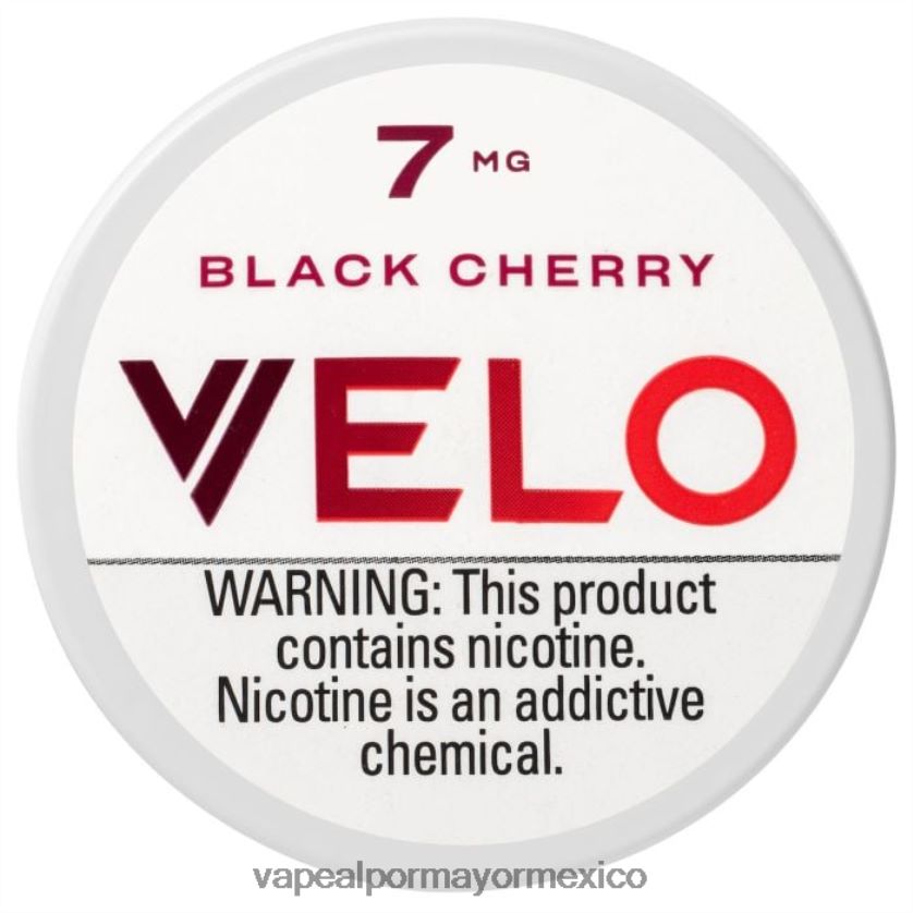 Venta De Vaporizadores Al Por Mayor Cerezo negro D4H84F46 VELO bolsa de nicotina 7 mg