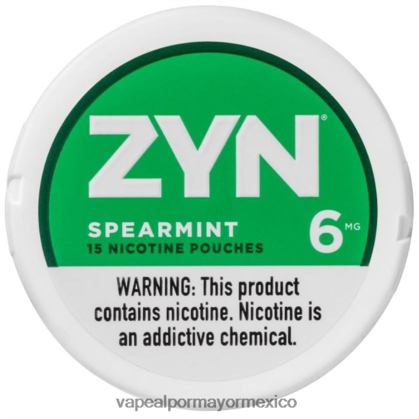 Vaporizador Desechable Al Por Mayor menta verde D4H84F15 ZYN bolsa de nicotina 6 mg