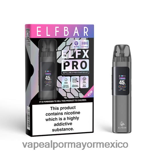 Cigarrillo Electrónico Al Por Mayor - ELFBAR ELFX Pro ABRIR APOL DE POD gris H6N0T3