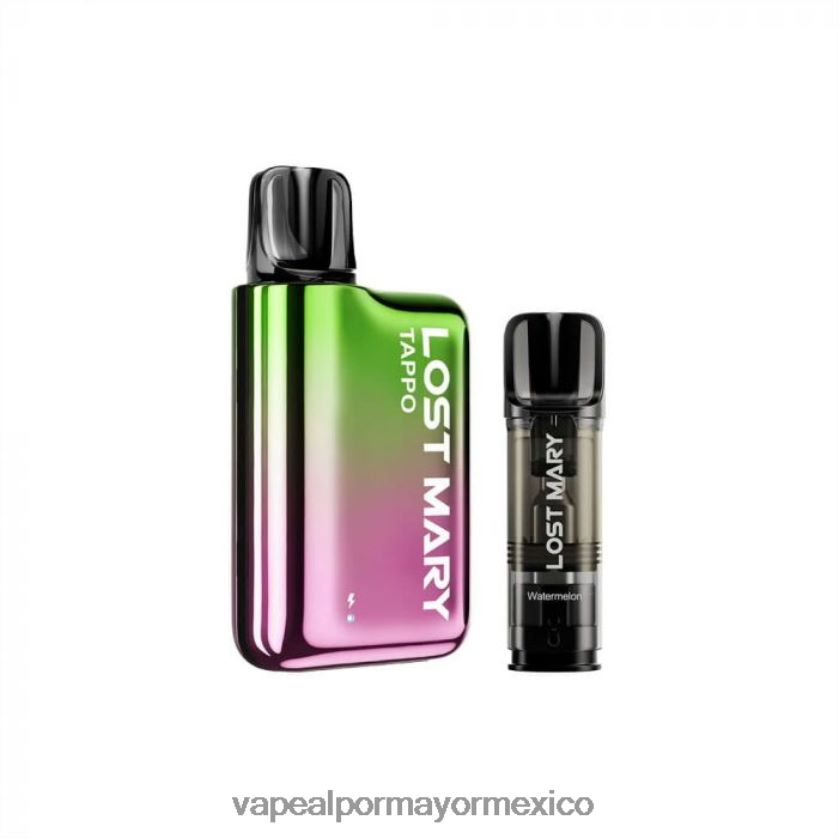 Vaporizador Mexico verde rosa x sandía D4H84F437 LOST MARY Tappo kit de vapeo pod