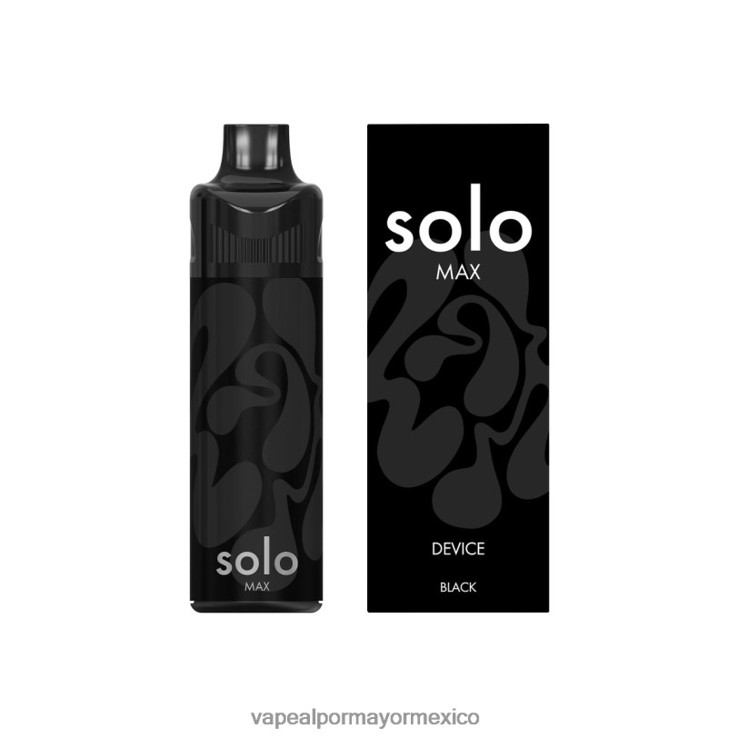 Vaporizador Desechable Precio - Solo MAX dispositivo pod negro 4LV0872