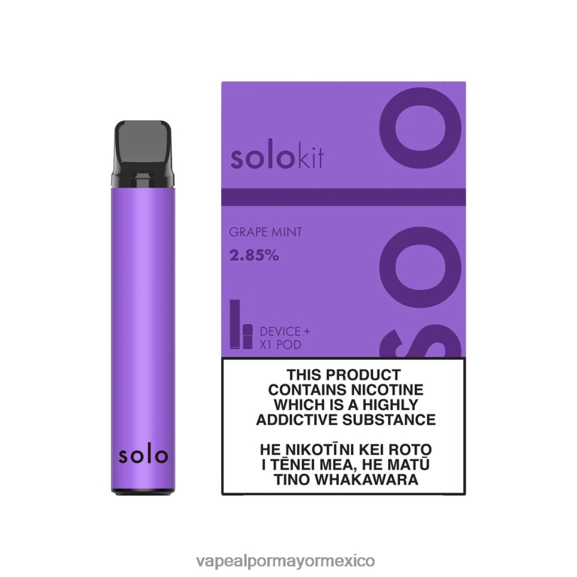 Vaporizador Desechable Al Por Mayor - Solo kit de cápsulas menta de uva 4LV0845