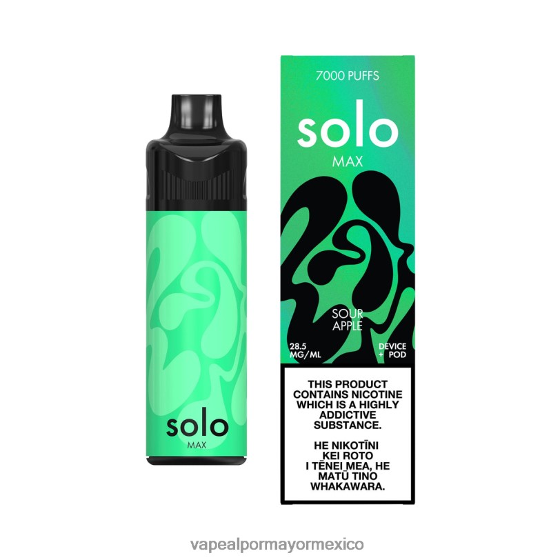 Atomizador Vaporizador Elétrico - Solo MAX kit de cápsulas manzana agria 4LV0870