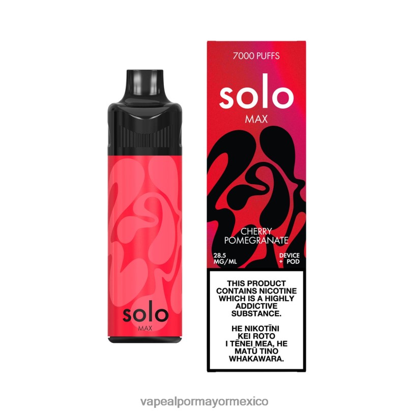 Venta De Vaporizadores Al Por Mayor - Solo MAX kit de cápsulas granada cereza 4LV0866