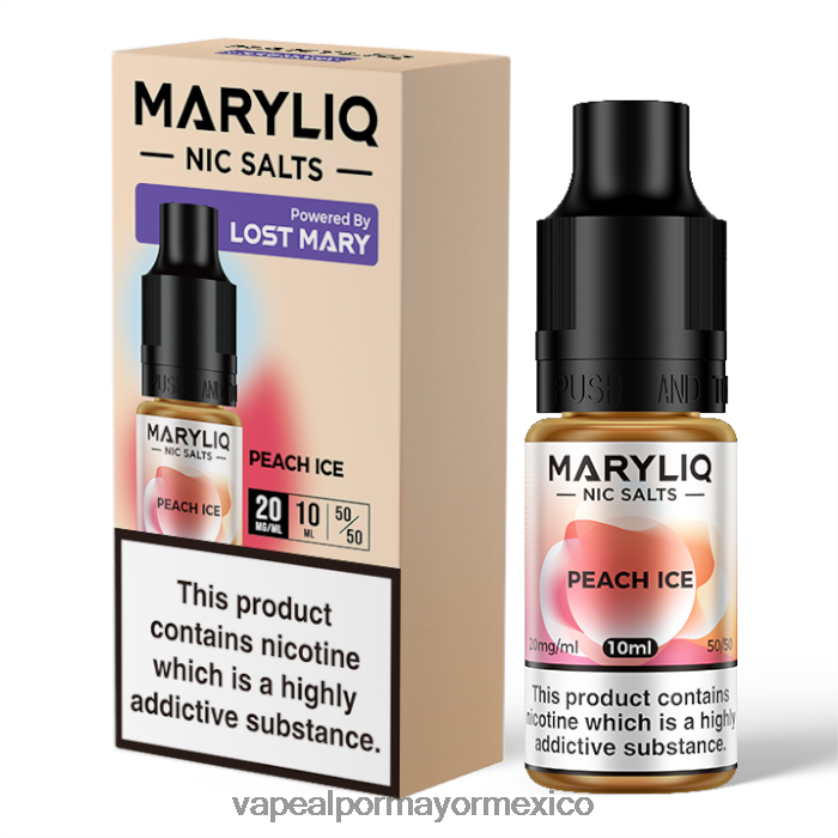 Atomizador Vaporizador Elétrico hielo de durazno D4H84F450 LOST MARY MARYLIQ sales nic - 10ml - 20mg