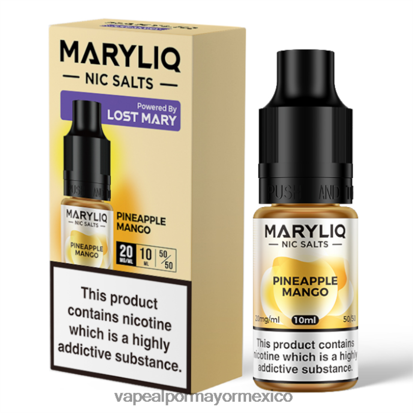 Cigarrillo Electrónico Al Por Mayor mango de piña D4H84F453 LOST MARY MARYLIQ sales nic - 10ml - 20mg