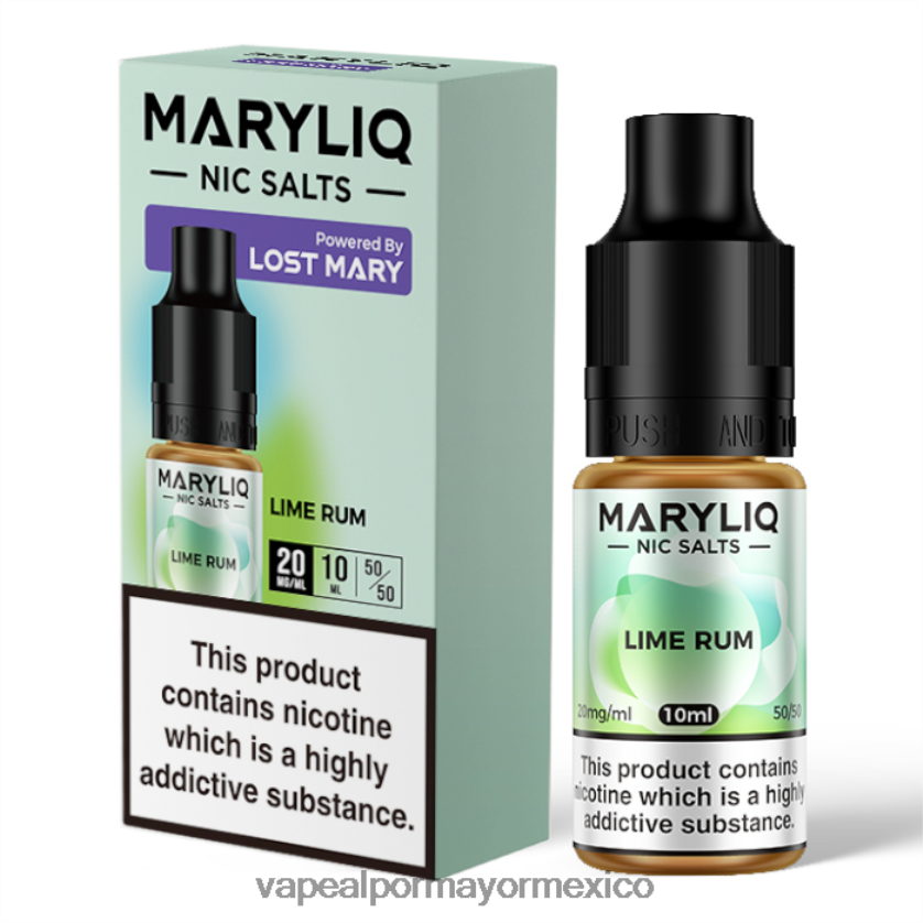 Jugo De Vapeo ron de lima D4H84F448 LOST MARY MARYLIQ sales nic - 10ml - 20mg