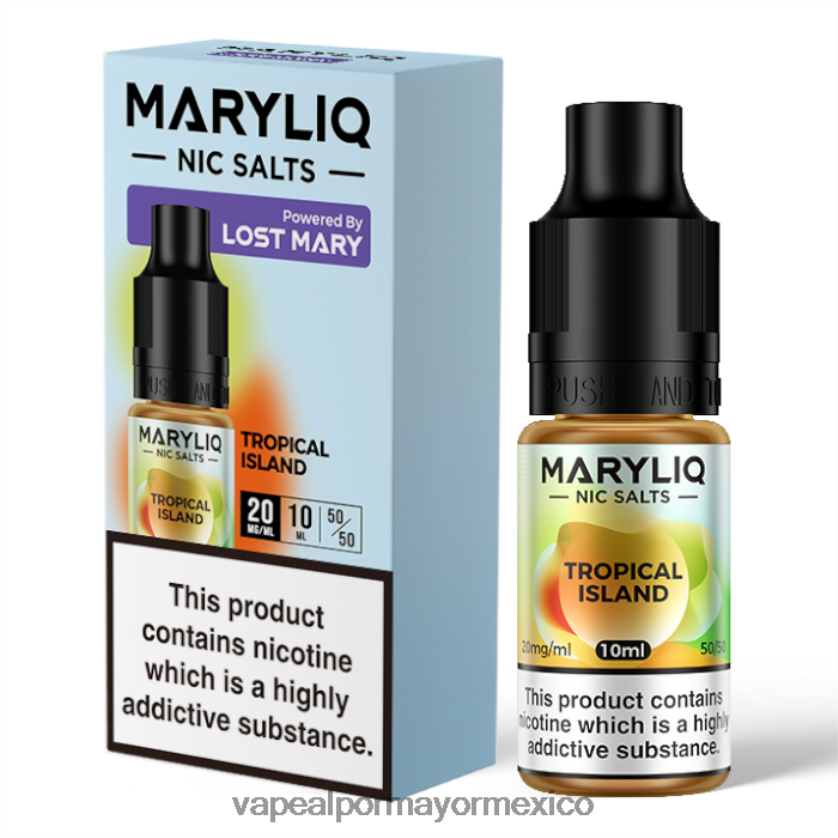 Vape Al Por Mayor Mexico isla tropical D4H84F461 LOST MARY MARYLIQ sales nic - 10ml - 20mg