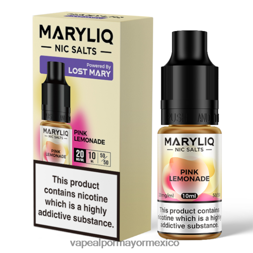 Vaporizador Al Por Mayor limonada rosa D4H84F454 LOST MARY MARYLIQ sales nic - 10ml - 20mg
