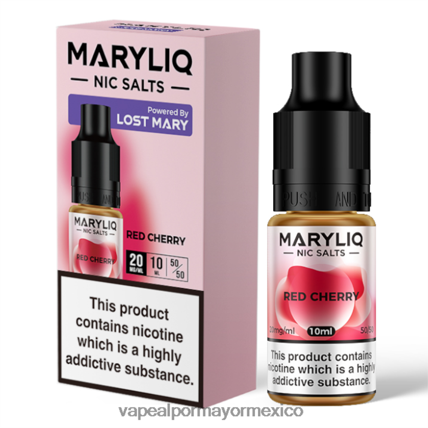 Vaporizador Desechable Al Por Mayor rojo cereza D4H84F455 LOST MARY MARYLIQ sales nic - 10ml - 20mg