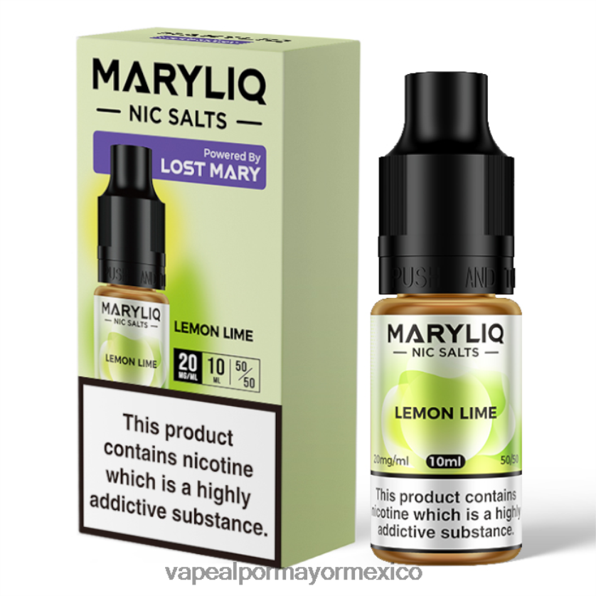 Vaporizador Mexico Lima Limon D4H84F447 LOST MARY MARYLIQ sales nic - 10ml - 20mg