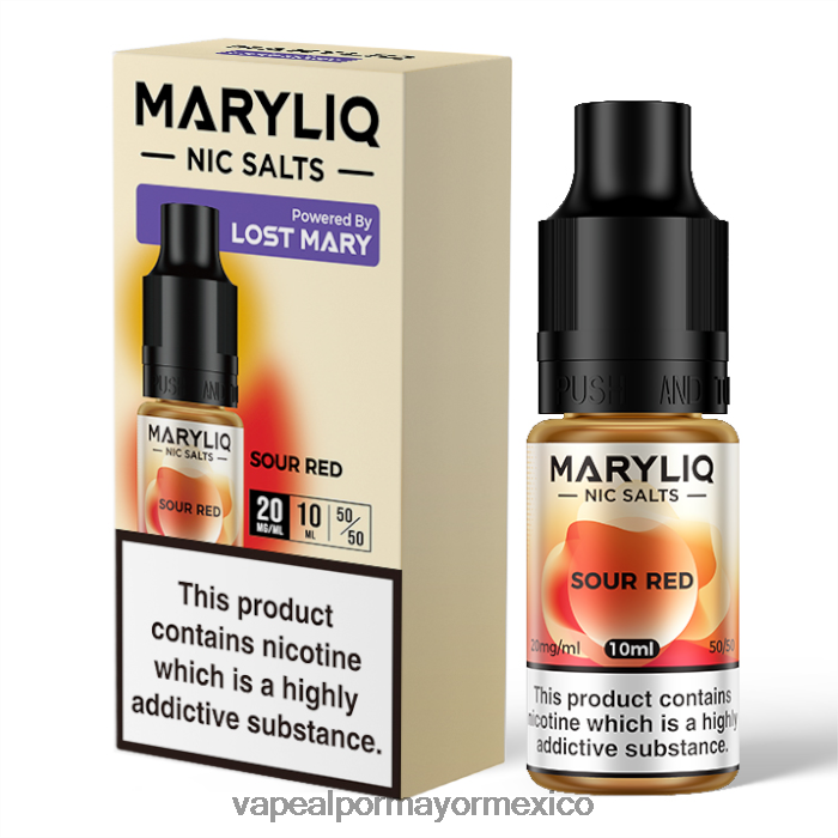 Venta De Vaporizadores Al Por Mayor rojo agrio D4H84F456 LOST MARY MARYLIQ sales nic - 10ml - 20mg