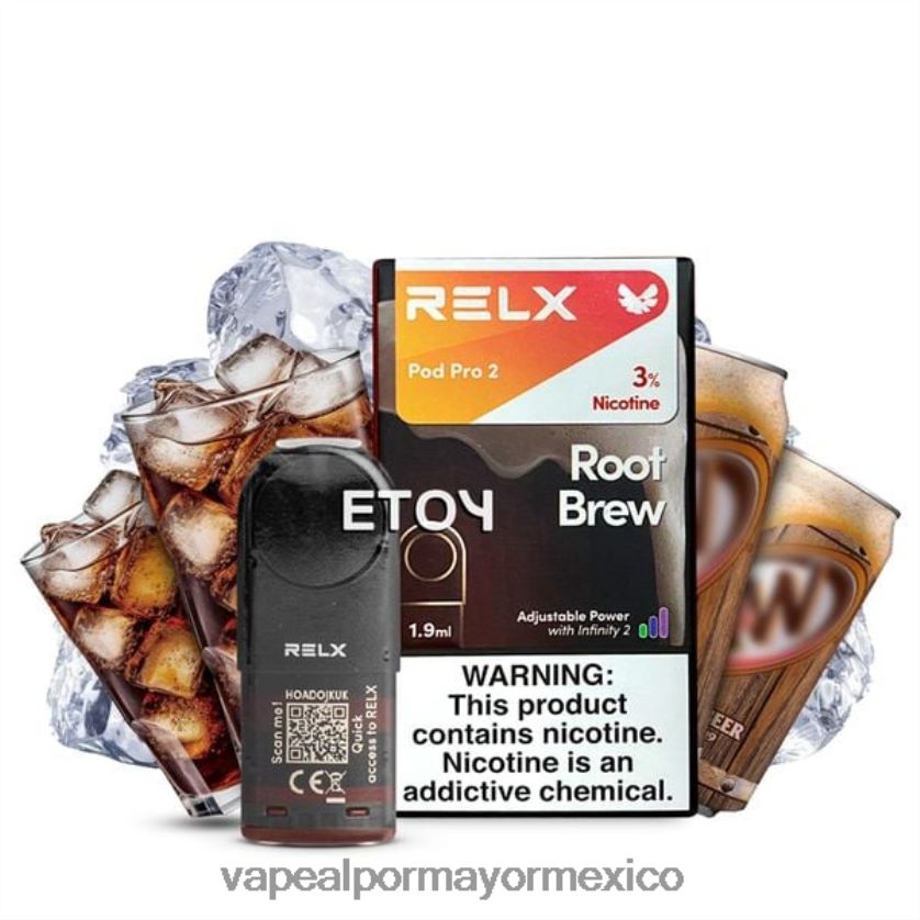 Venta De Vaporizadores Al Por Mayor cerveza de raíz D4H84F256 RELX Pod Pro 2