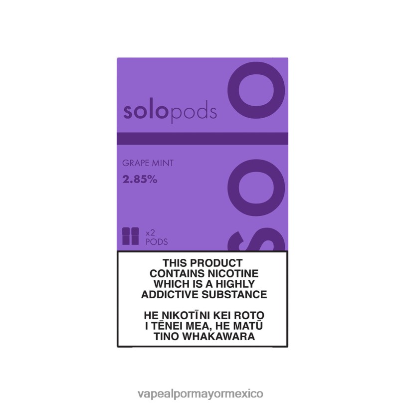 Vaporizador Al Por Mayor - Solo paquete de 2 cápsulas de repuesto menta de uva 4LV0854