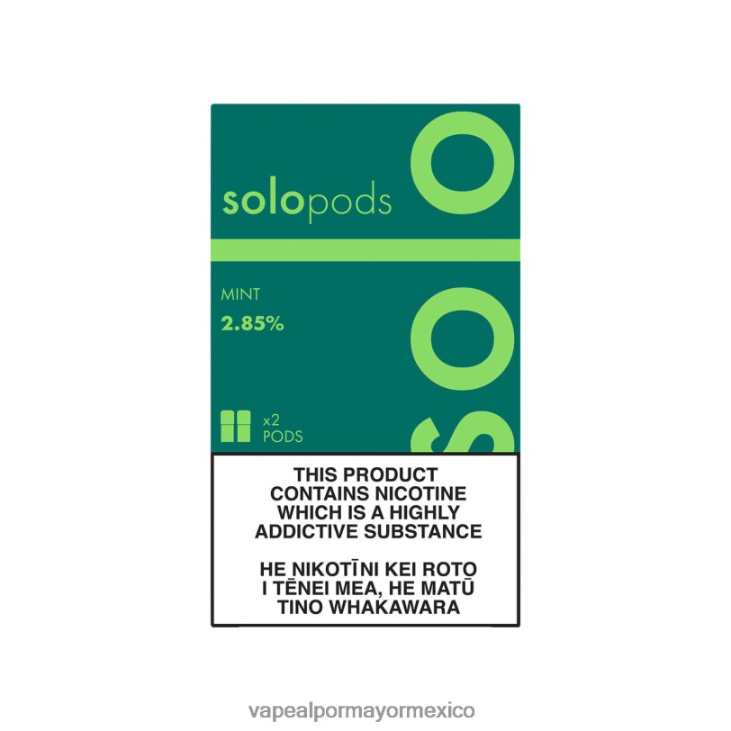 Vaporizador Desechable Precio - Solo paquete de 2 cápsulas de repuesto menta 4LV0852