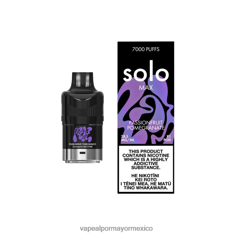 Vaporizador Desechable Por Mayor - Solo MAX vaina granada de maracuyá 4LV0889