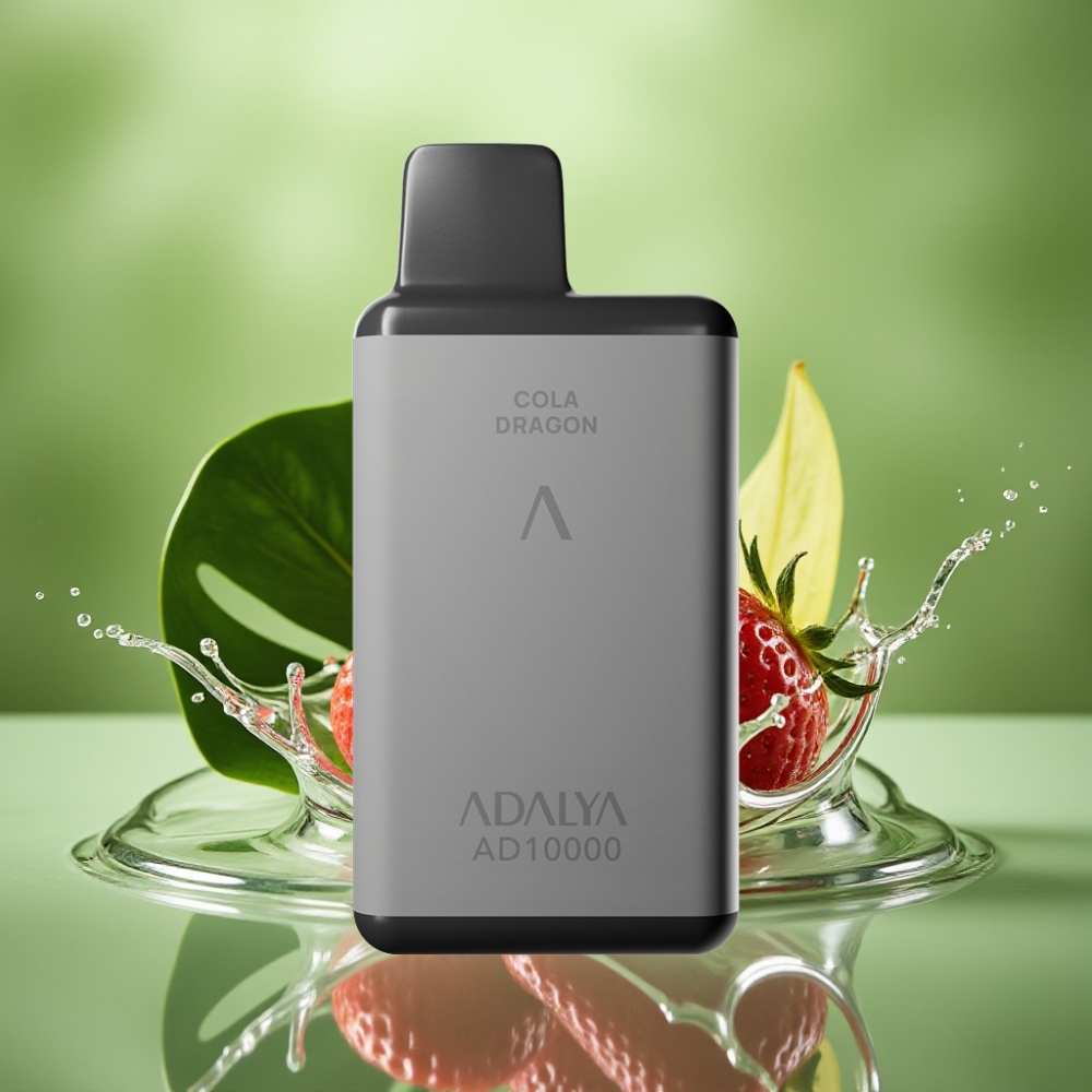 Adalya AD 10000 Puffs Gris Espacial Fresa Explosiva vape distributor Mexico