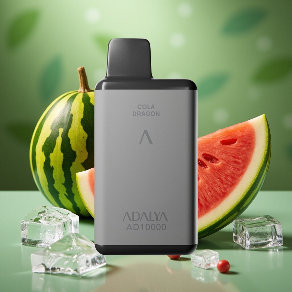 Adalya AD 10000 Puffs Gris Espacial Sandía Helada vape distributor Mexico