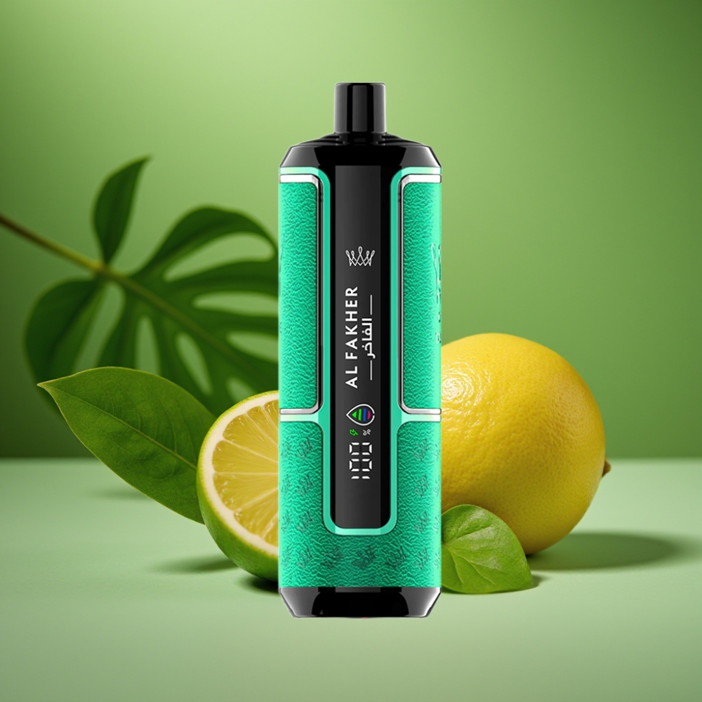 Al Fakher Crown Bar 15K 22ml Limón Lima vape distributor Mexico
