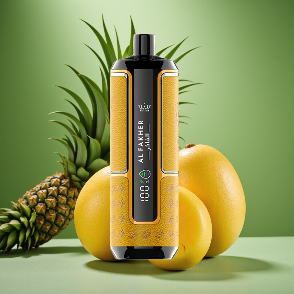 Al Fakher Crown Bar 15K 22ml Piña Mango vape distributor Mexico