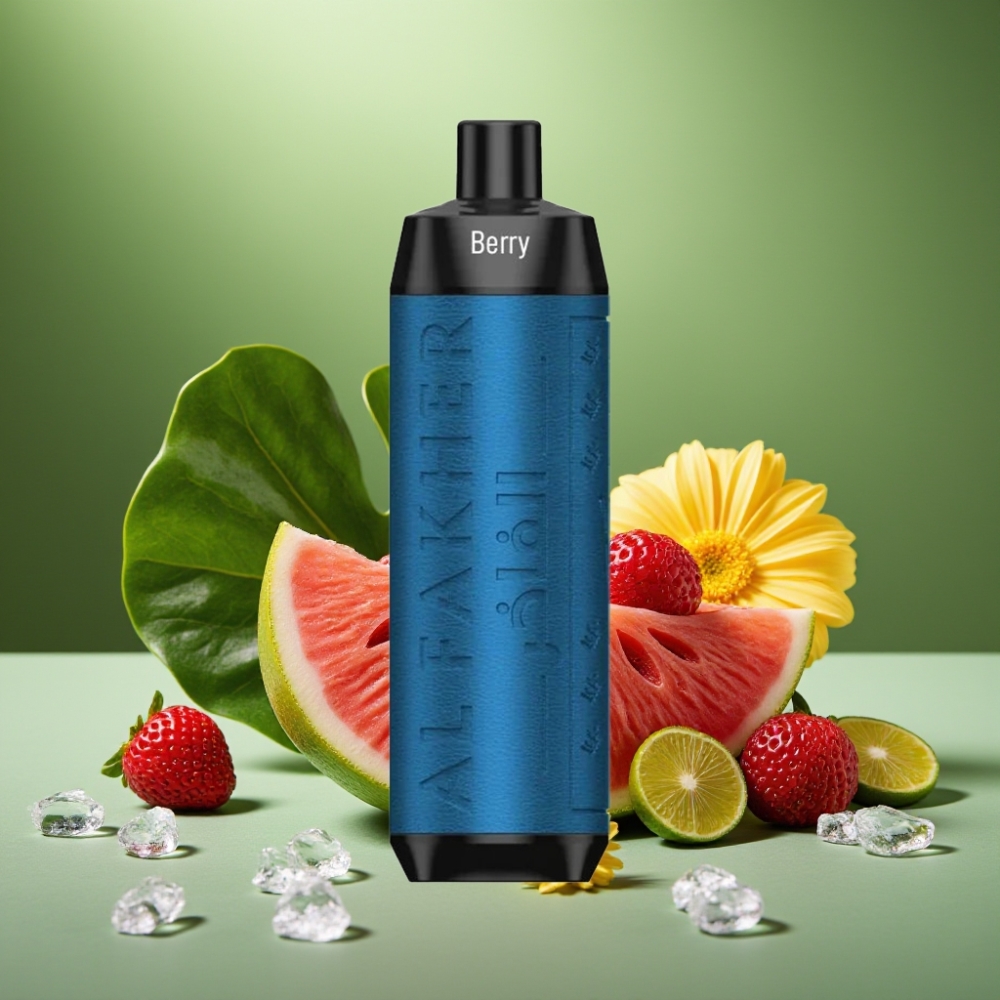 Al Fakher Crown Bar 8000 Crystal 18ml Baya Helada vape distributor Mexico