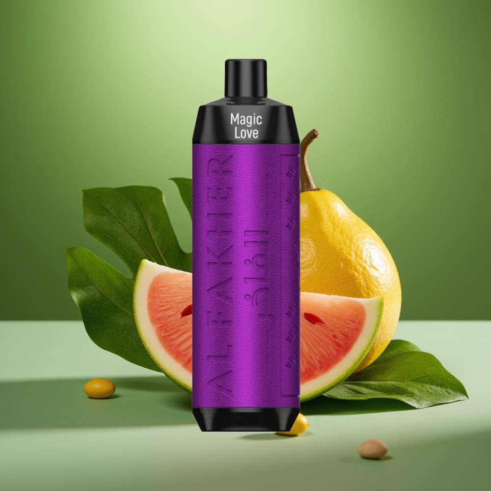 Al Fakher Crown Bar 8000 Crystal Amor Mágico USB-C vape distributor Mexico