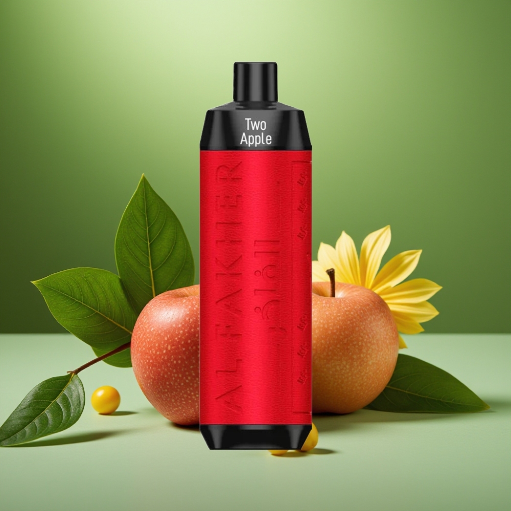 Al Fakher Crown Bar 8000 Crystal Crystal Dos Manzanas 18ml 5mg