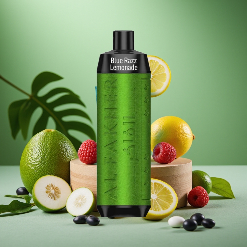 Al Fakher Crown Bar 8000 Crystal Desechable 18ml Limonada de Frambuesa Azul