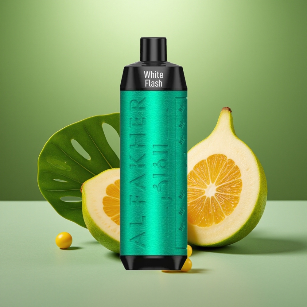 Al Fakher Crown Bar 8000 Crystal Destello Blanco 5mg 18ml