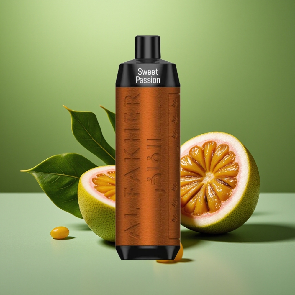 Al Fakher Crown Bar 8000 Crystal Vape Desechable 18ml Pasión Dulce