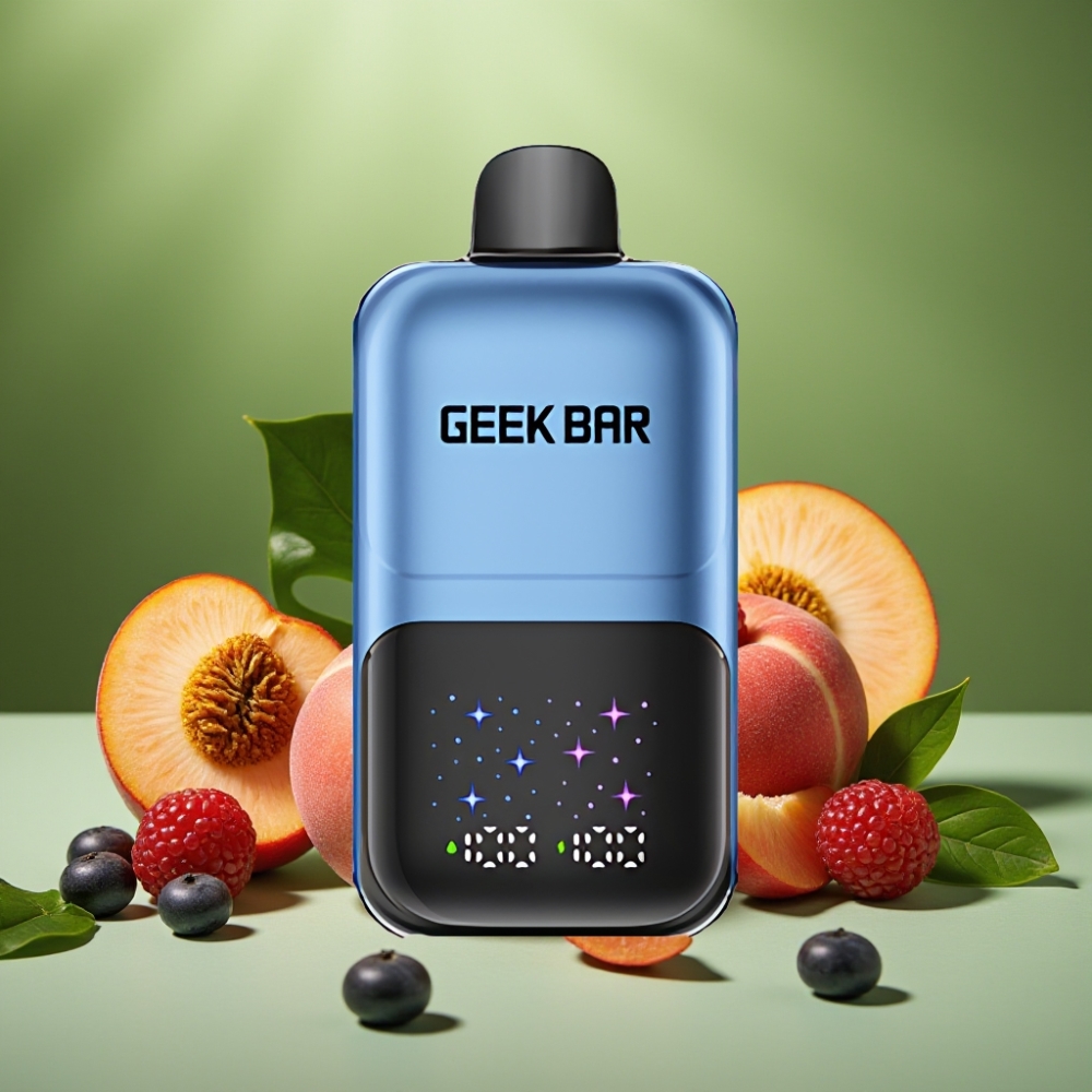 GEEK BAR 2GO 50000 Puffs 20mL Duraznos & Bayas vape distributor Mexico