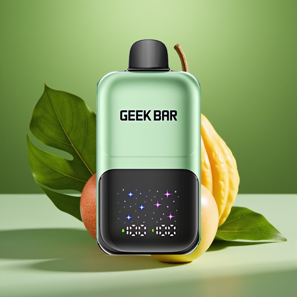 GEEK BAR 2GO 50000 Puffs Doble Manzana A&B Pantalla Interactiva