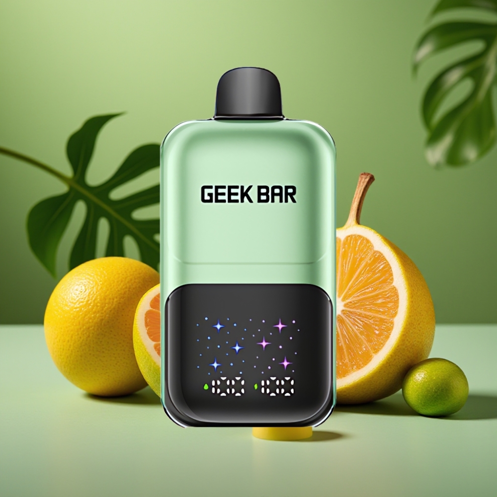 GEEK BAR 2GO 50000 Puffs Pantalla Grande Sabores Ácidos & Frutas Ácidas
