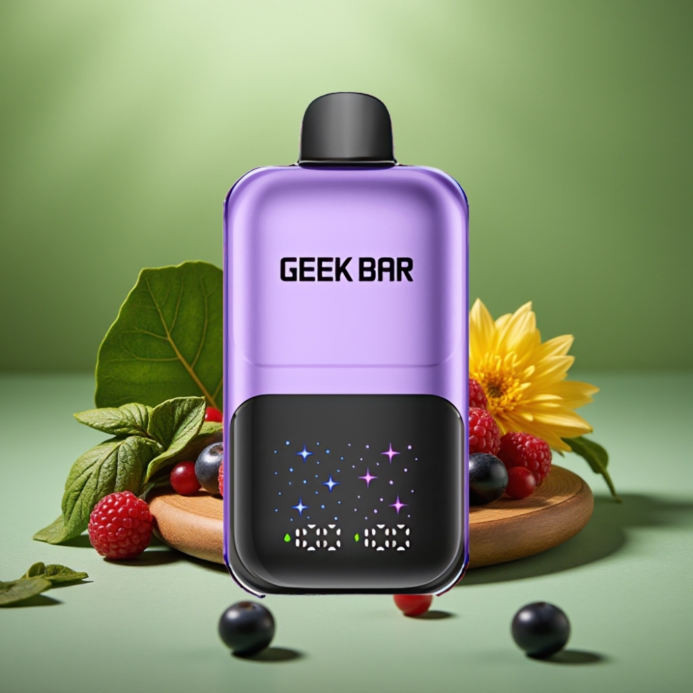 GEEK BAR 2GO 50000 Puffs Pantalla Grande Uva & Frambuesa