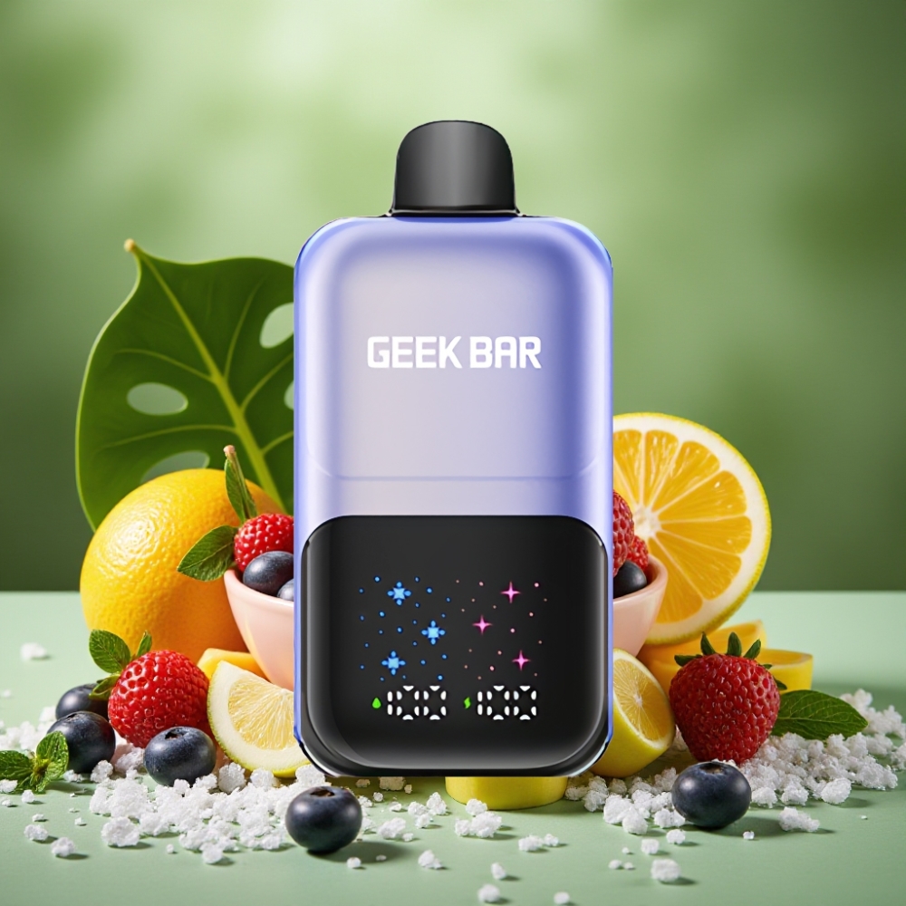 GEEK BAR 2GO 50000 Puffs Pantalla Grande y Bayas Mixtas Hielo