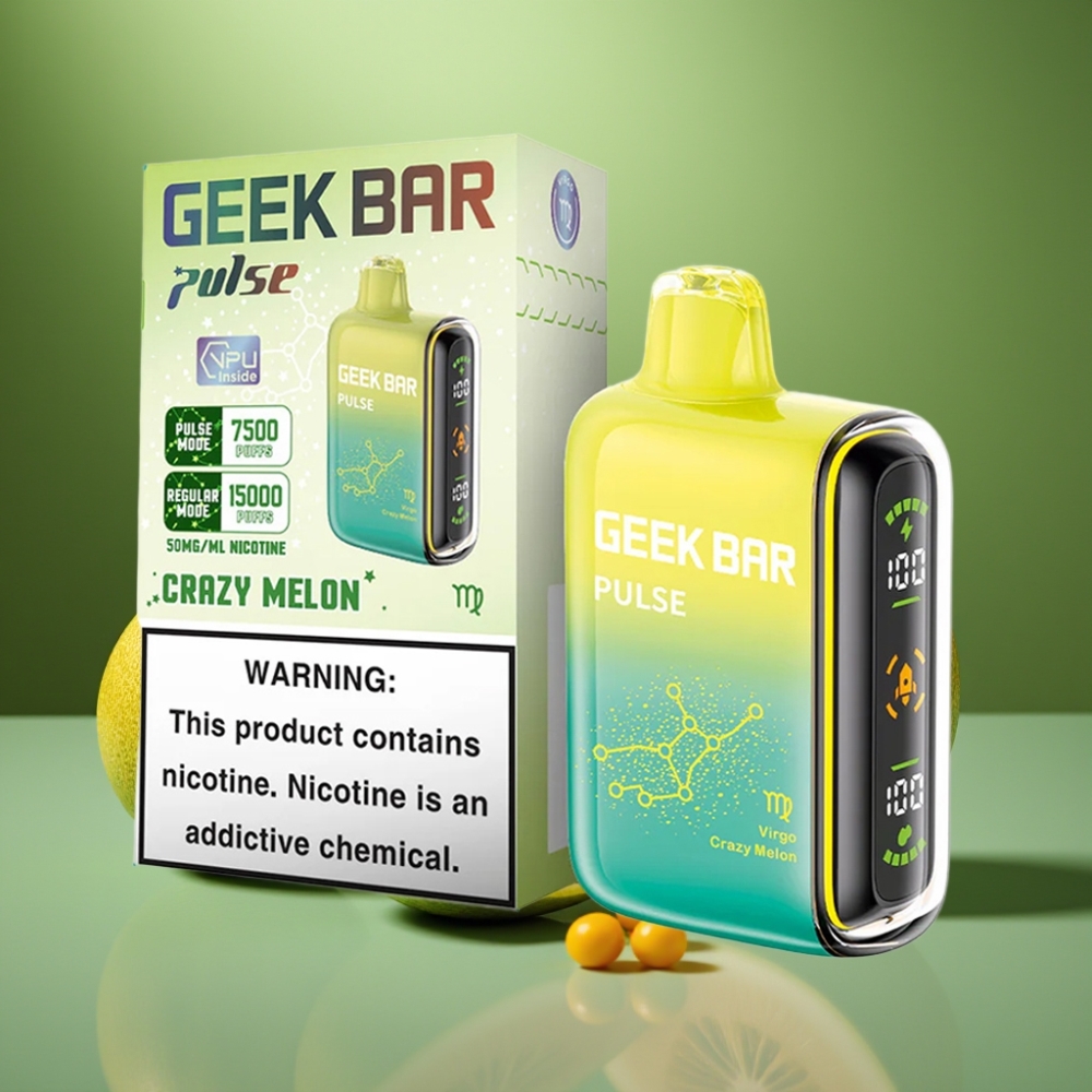 Geek Bar Pulse 15000 Puffs 16ML 5% vape distributor Mexico