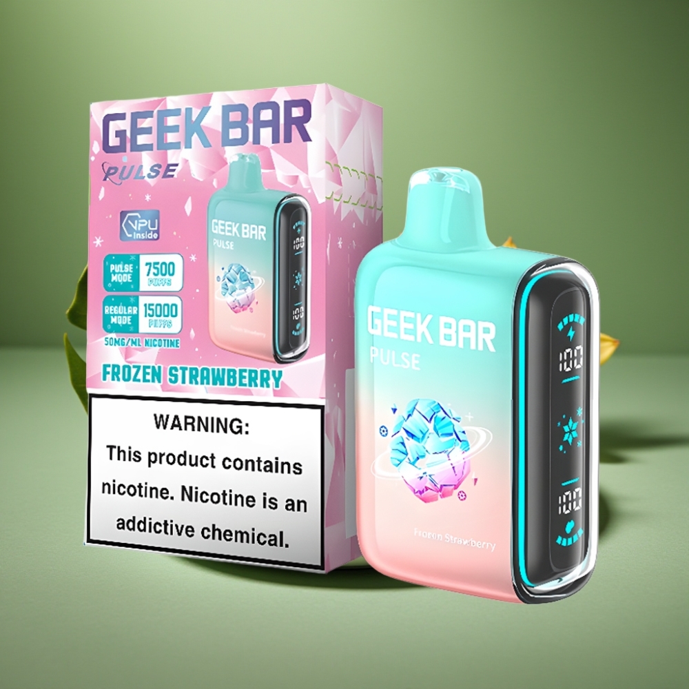 Geek Bar Pulse 15000 Puffs 16ML Edición Congelada vape distributor Mexico