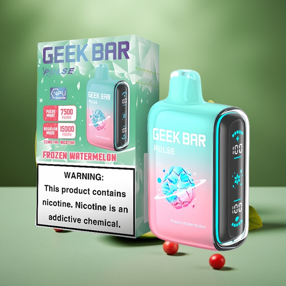 Geek Bar Pulse 15000 Puffs 16ML Edición Congelada vape distributor Mexico