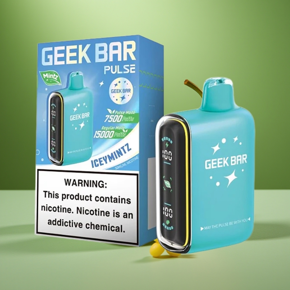 Geek Bar Pulse 15000 Puffs 16ML Menta vape distributor Mexico