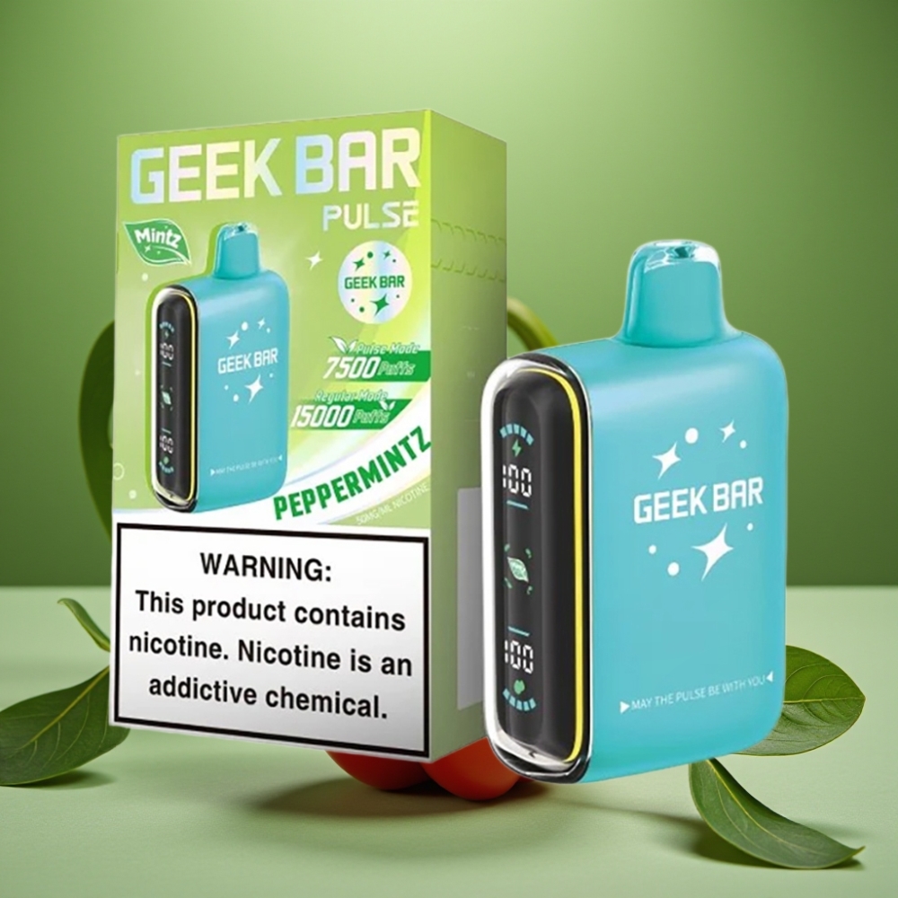 Geek Bar Pulse 15000 Puffs 16ML Menta vape distributor Mexico