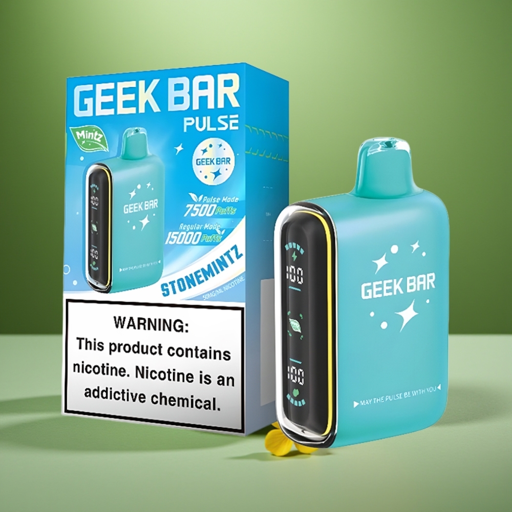 Geek Bar Pulse 15000 Puffs 16ML Menta vape distributor Mexico