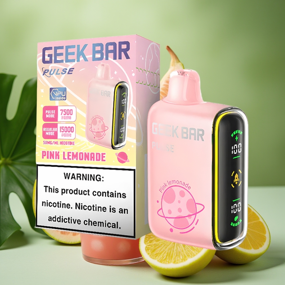 Geek Bar Pulse 15000 Puffs 16ML USB-C vape distributor Mexico