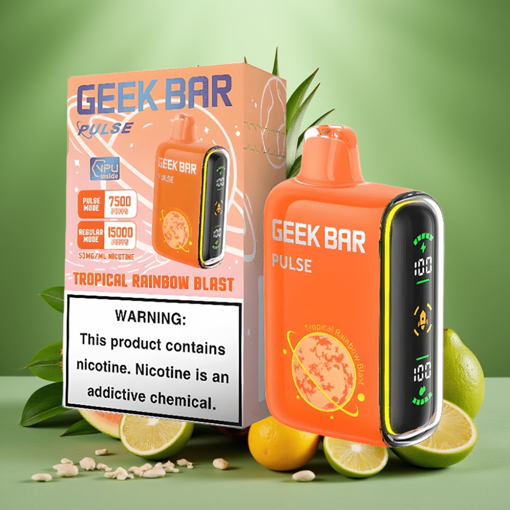 Geek Bar Pulse 15000 Puffs 16ML USB-C vape distributor Mexico