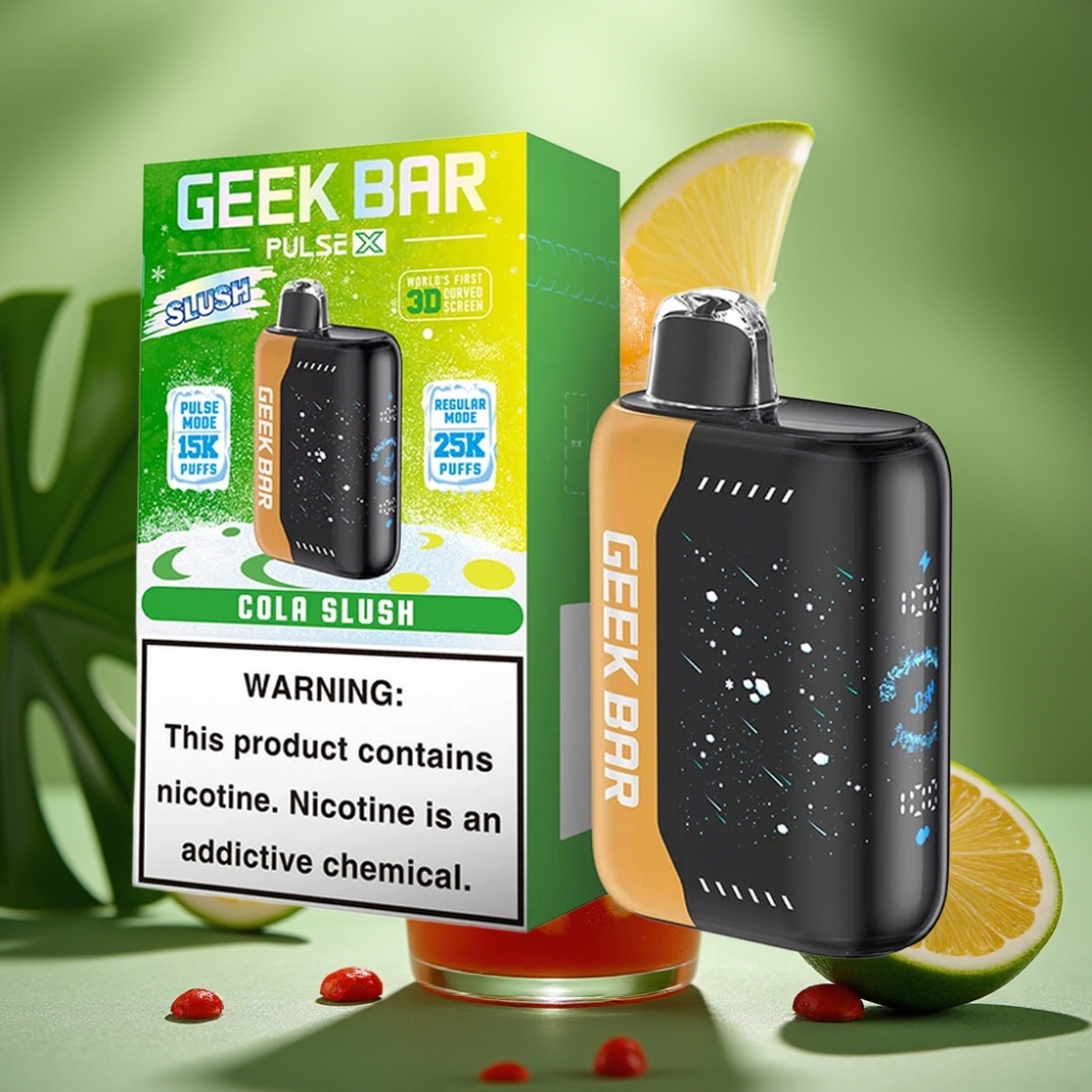 Geek Bar Pulse X 25000 Puffs 18mL Pantalla 3D vape distributor Mexico