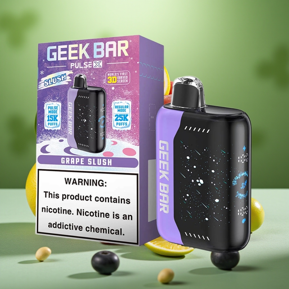 Geek Bar Pulse X 25000 Puffs 18mL Pantalla 3D vape distributor Mexico