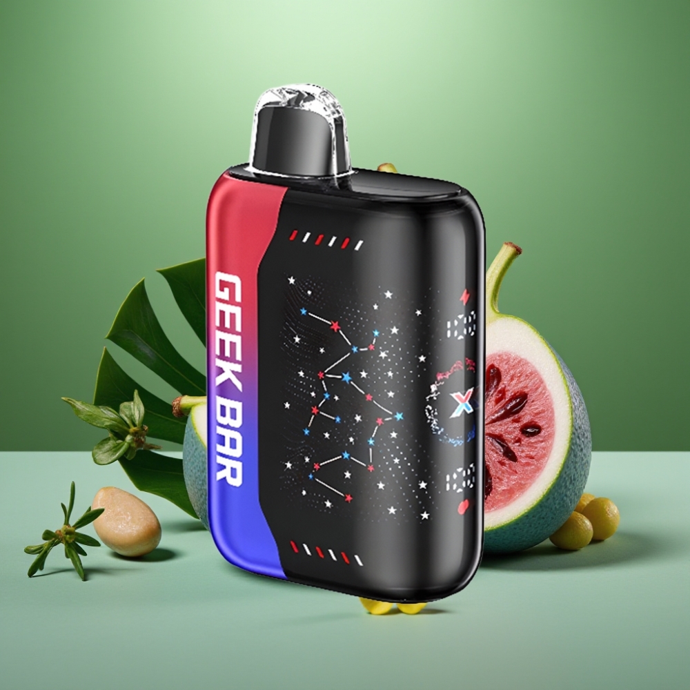 Geek Bar Pulse X 25000 Puffs 18mL Pantalla Curva 3D Edición Patriota