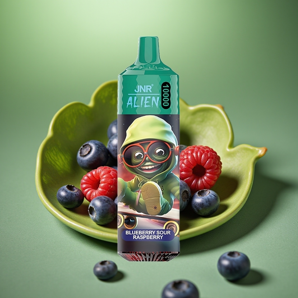 JNR Alien 10000 Puffs 850mAh Arándano Frambuesa Ácida vape distributor Mexico